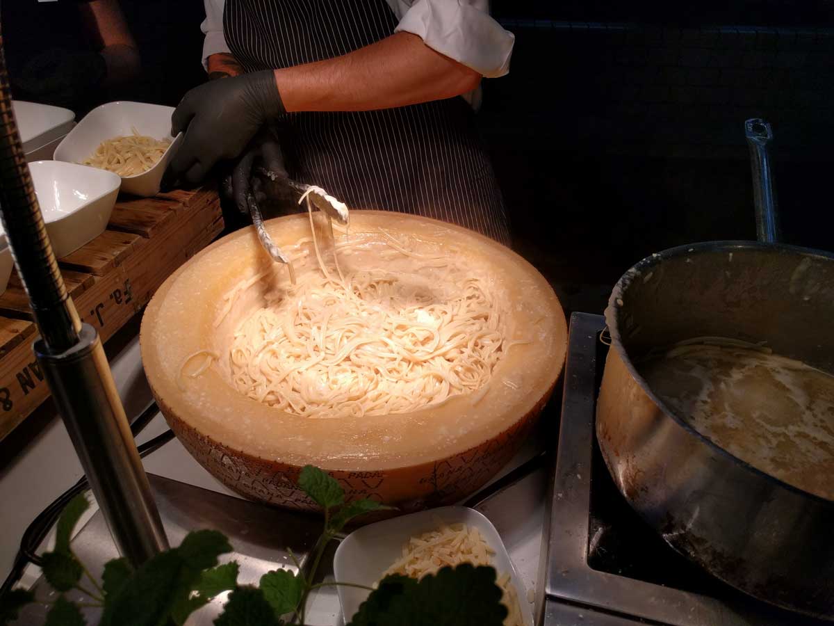 Pasta at the Werk Club